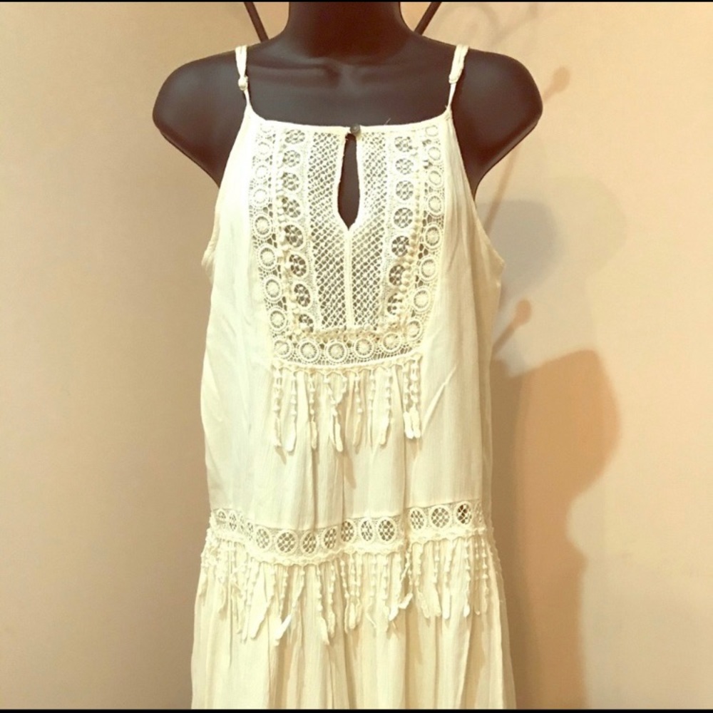 American Eagle Outfitters Linen Sundress - XS